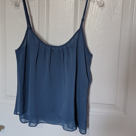 Blue Talula Crop Tank - Picture 1 of 3